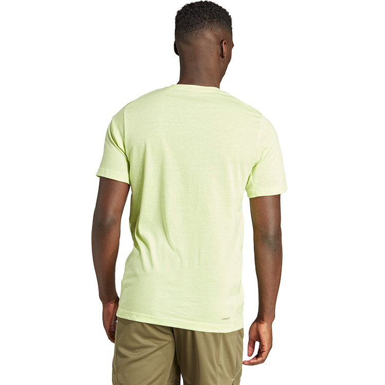 Футболка мужская Adidas TR-ES+ TEE S Желтый photo 4