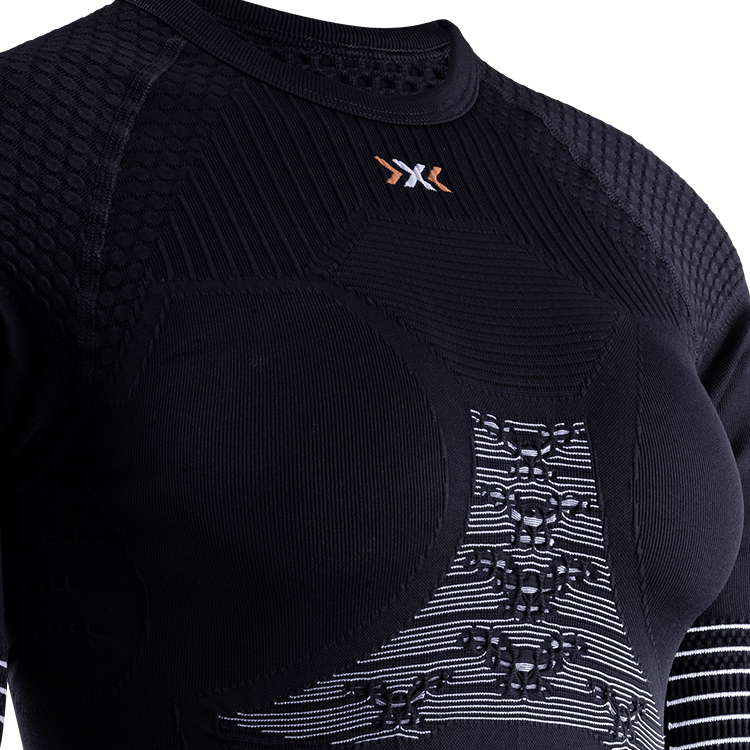 Tricou termica cu maneca lunga X-Bionic ENERGIZER 4.0 LG SL M Negru-alb Femei photo 4