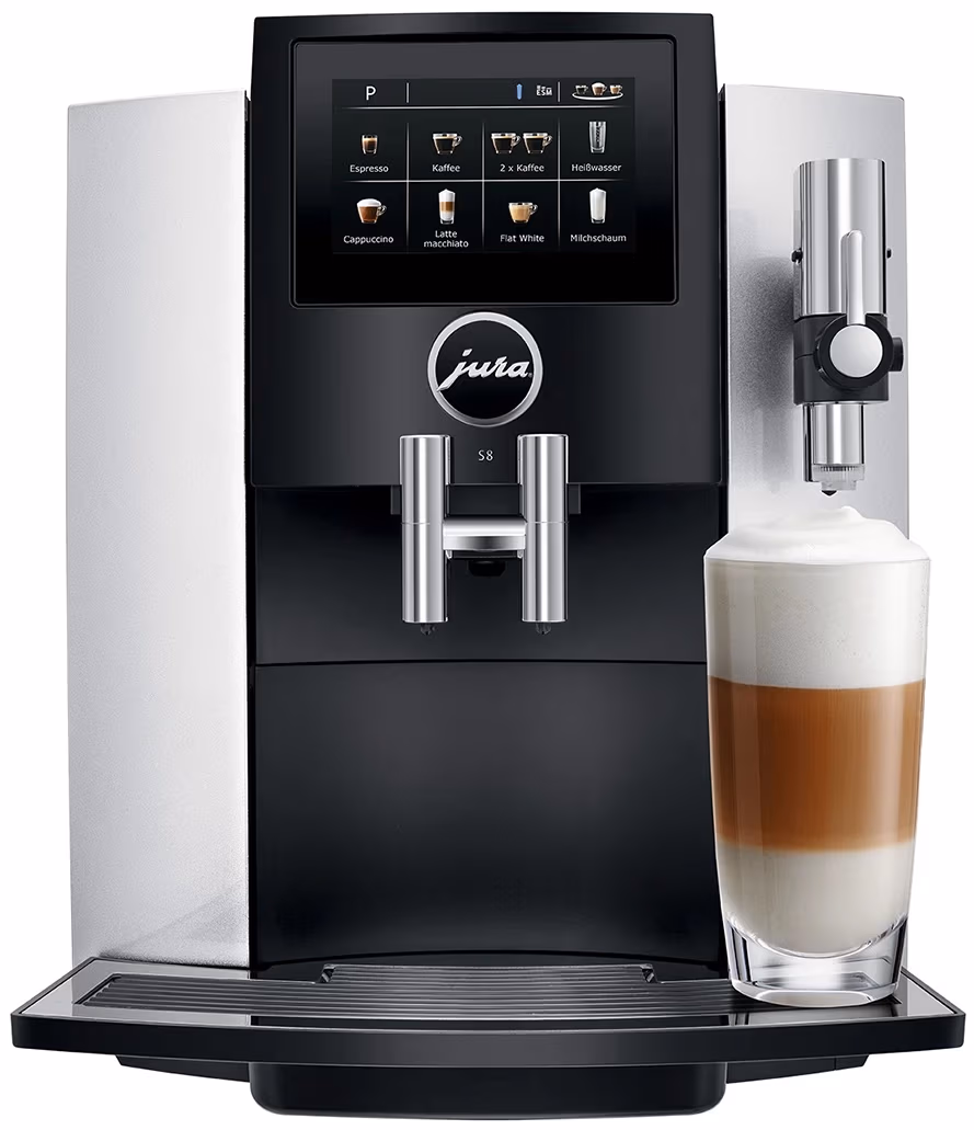 Aparat de cafea JURA S8 Moonlight Silver,15202