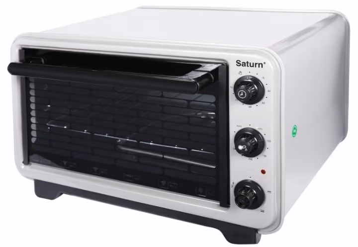 Электрическая печь Saturn ST-EC10702, 36 л, 1420 Вт, Серый