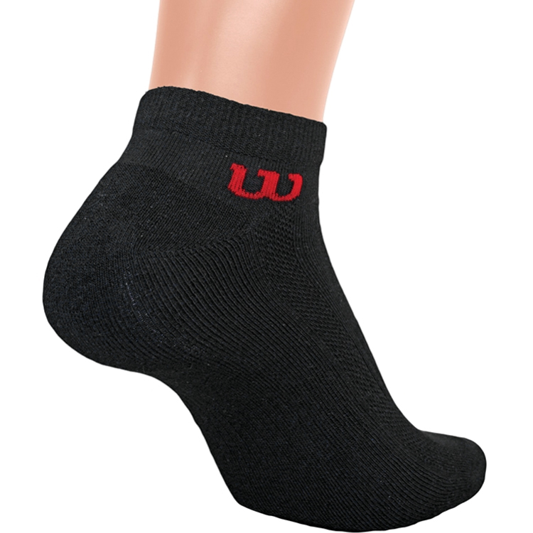 Sosete Barbati Wilson Quarter 3pr/pk One size Negru photo 2
