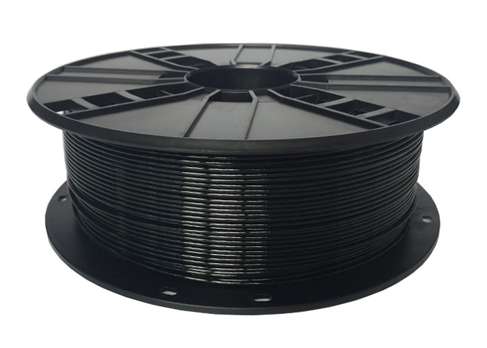Gembird PLA+ Filament, Black, 1.75 mm, 1 kg photo 1