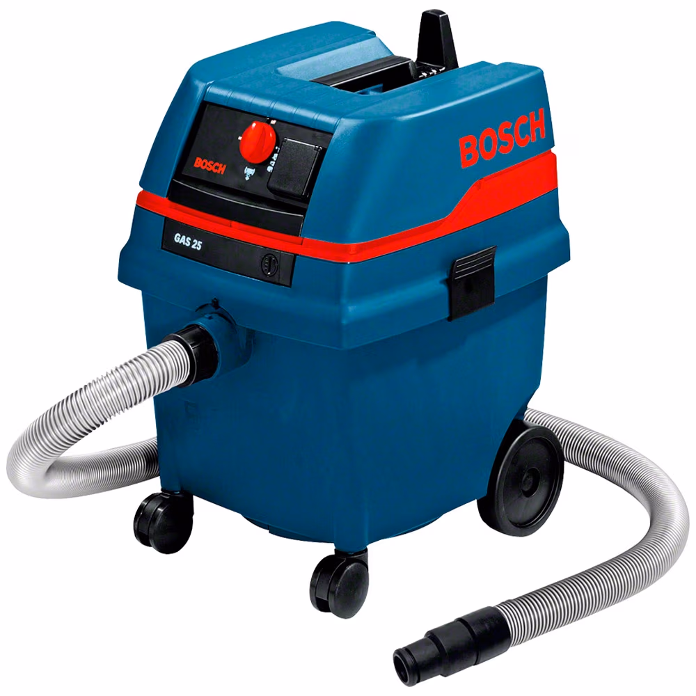 Aspirator constructii Bosch GAS 25 L SFC, 0601979103, 1200 W, Albastru 