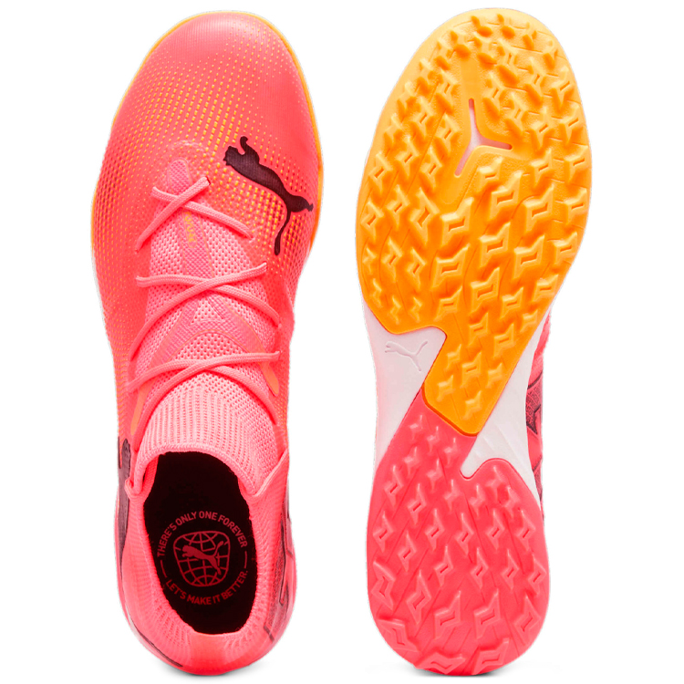 Ghete pentu fotbal Puma FUTURE 7 MATCH TT pt Barbati / 44.5 / Portocaliu photo 5