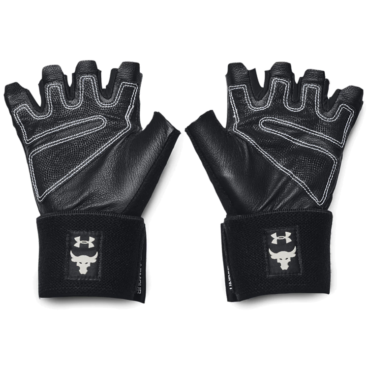 Перчатки для фитнеса  Under Armour UA PROJECT ROCK TRAINING GL/1353074-003/Черный photo 2