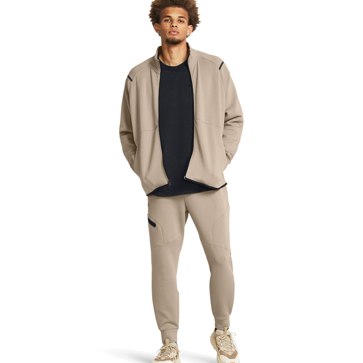 Pantaloni Under Armour UA Unstoppable Flc Joggers L Bej Barbati photo 2