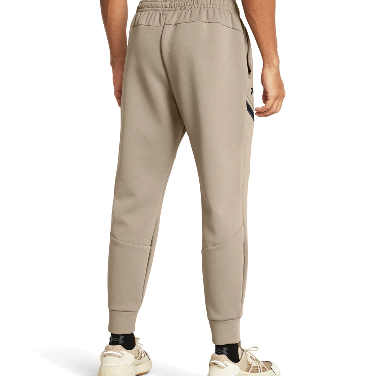 Pantaloni Under Armour UA Unstoppable Flc Joggers L Bej Barbati photo 4