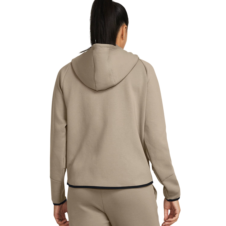 Hanorac Under Armour Unstoppable Flc FZ L Bej Femei photo 4