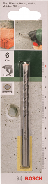 Бур SDS-Quick Bosch SDS-Quick 6x55, 2609256903 photo 2