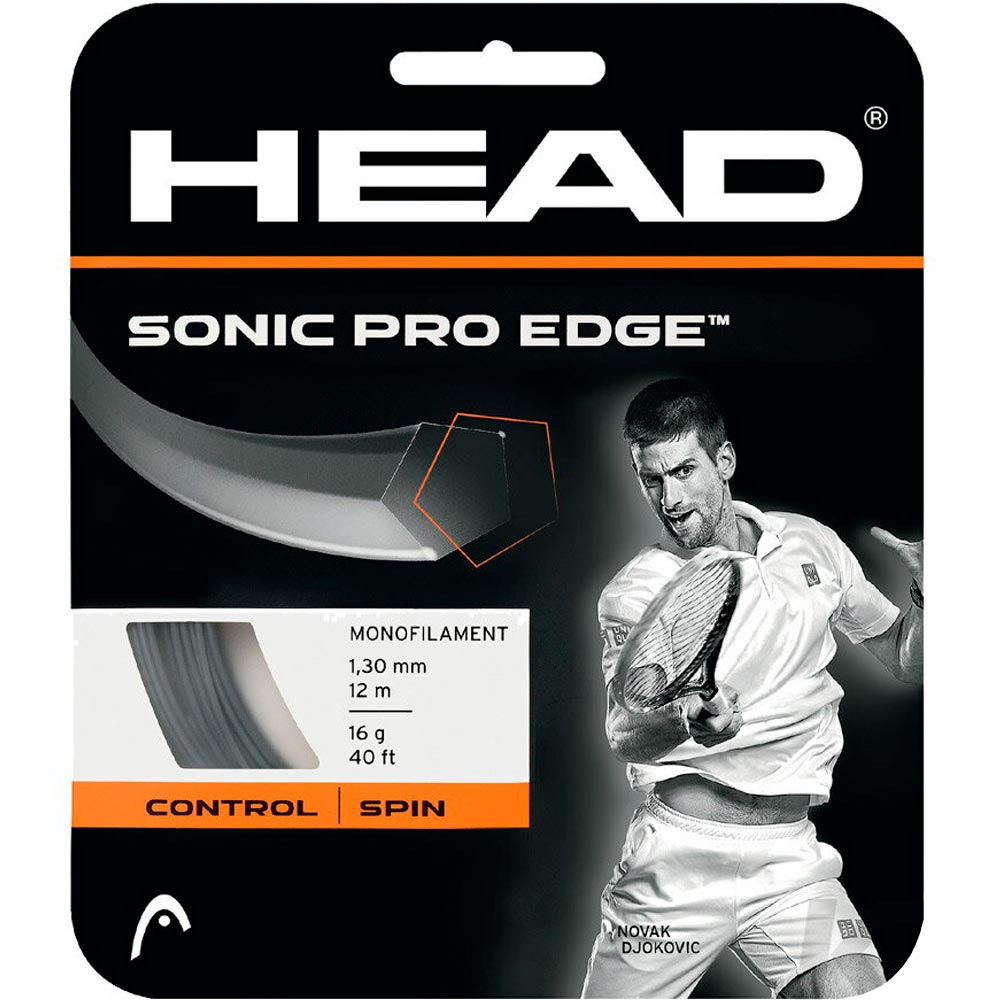 Струны теннисные HEAD SONIC PRO EDGE AN 17 285503 Серый photo 1 Струны теннисные HEAD SONIC PRO EDGE AN 17 285503 Серый photo 1
