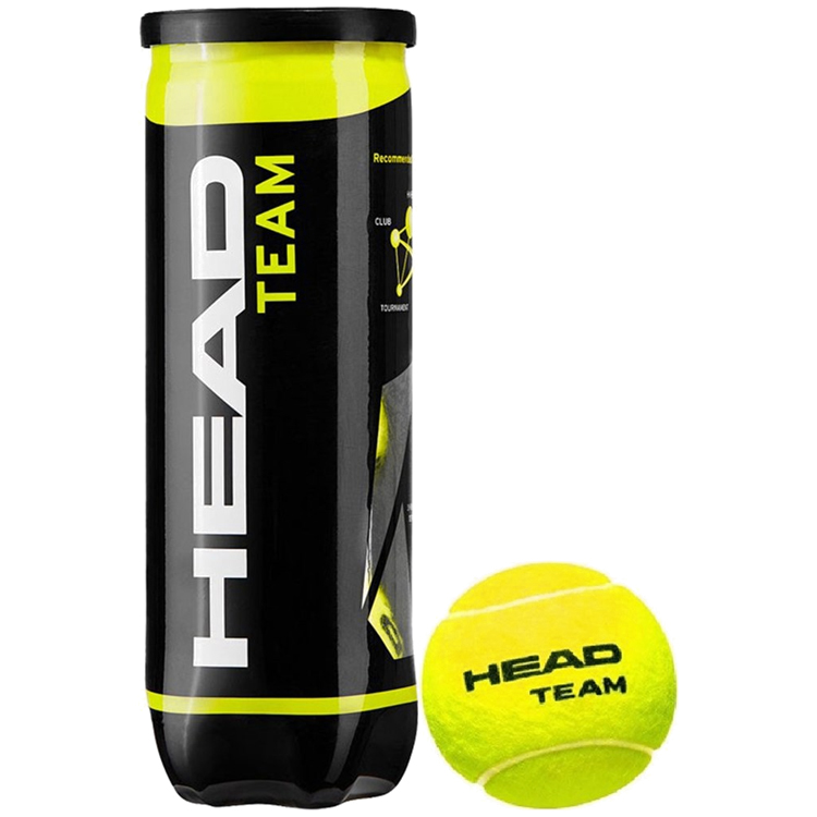 Set mingi p/u tenis 3 buc HEAD TEAM 3/SET photo Set mingi p/u tenis 3 buc HEAD TEAM 3/SET photo