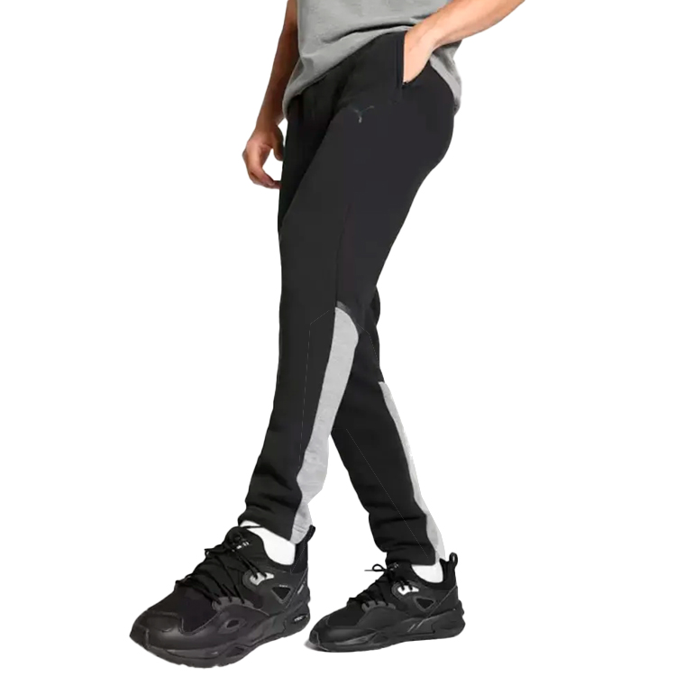 Pantaloni Puma teamCUP Casuals Pants S Negru Barbati photo 3