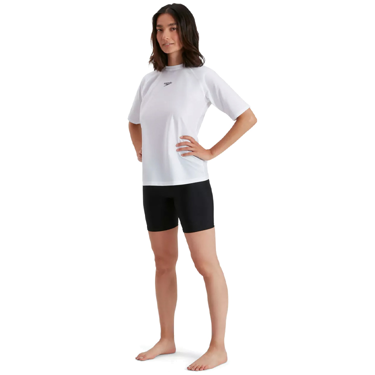 Tricou Speedo SS TEE SUNT AF WHITE                     / Femei / XS / Alb photo 3