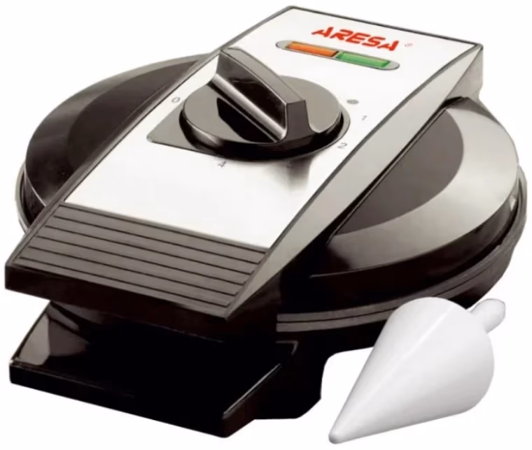 Вафельница Aresa AR-2803, 1250 Вт, Черный 