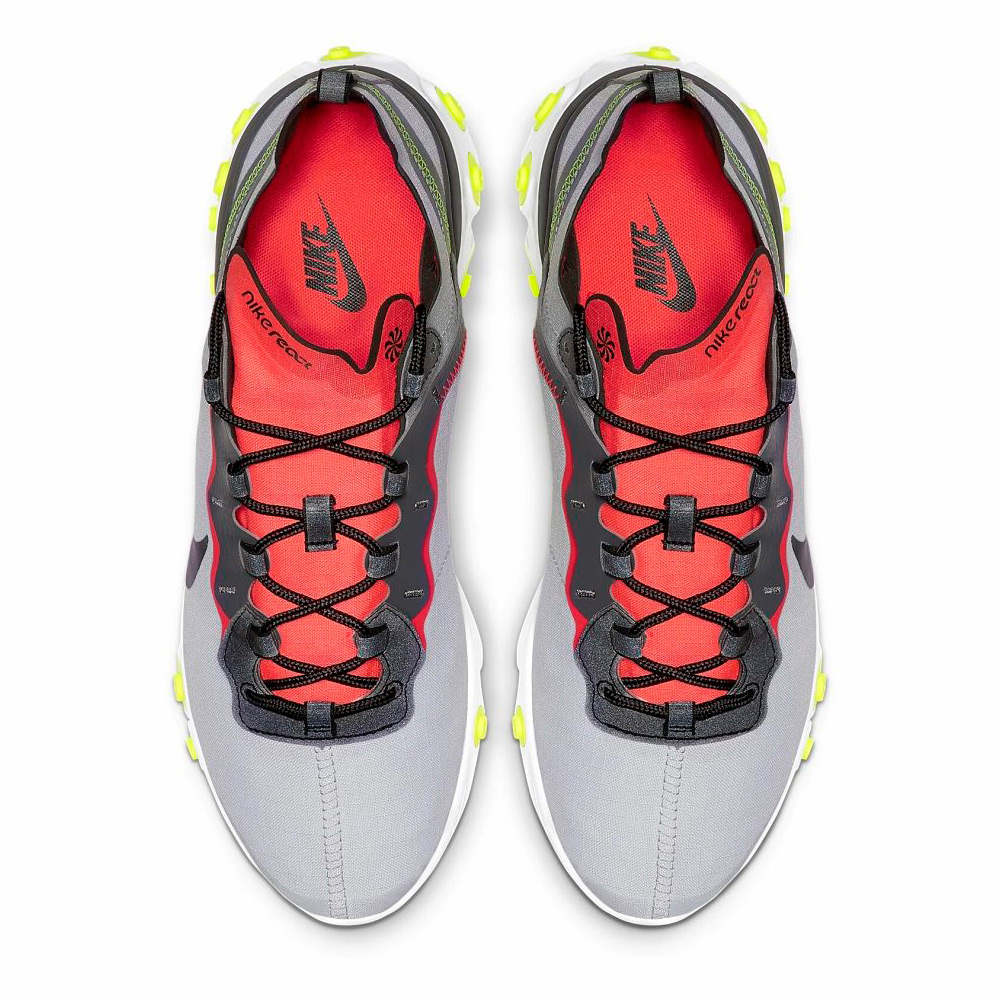 Кроссовки Nike REACT ELEMENT 55 SE / Мужской / 44 / Серый/Черный photo 3