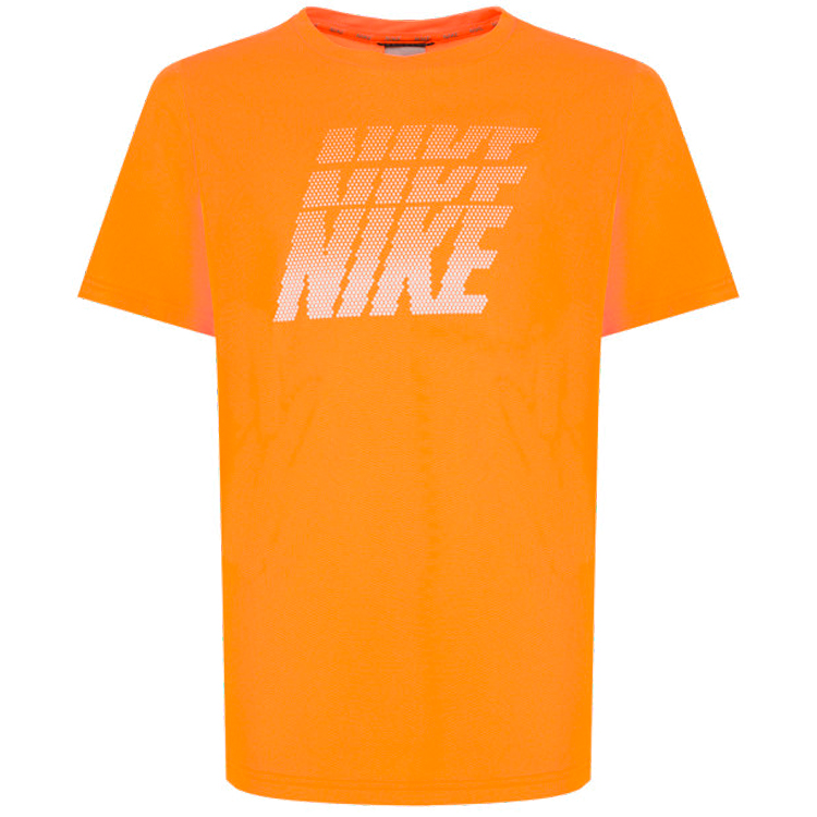 Tricou Nike B NK DF BREATHE GFX SS TOP / Barbati / L / Portocaliu photo 1