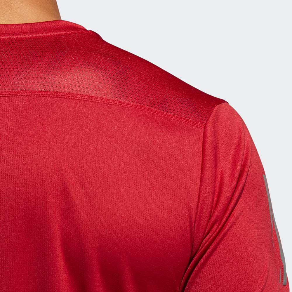 Футболка мужская Adidas OWN THE RUN TEE S Бордовый photo 2