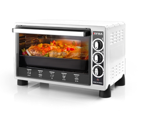 Cuptor electric EFBA 2803, 25 l, 1500 W, Gri photo Cuptor electric EFBA 2803, 25 l, 1500 W, Gri photo