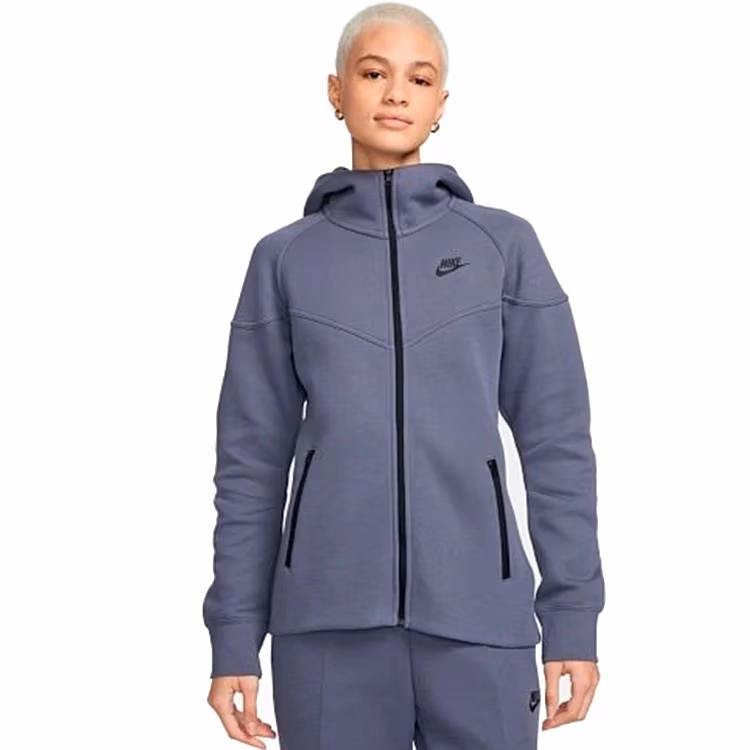 Hanorac Nike W NSW TCH FLC WR FZ HDY
