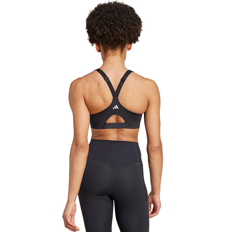 Bra sportive Adidas TLRDIM L HS ZIP / Femei / S / Negru photo 4