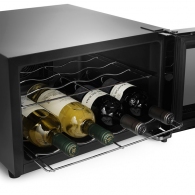 Frigider de vin Kitfort  КТ-2403, 8 sticle sticle, 27 cm, B, Negru thumbnav 4