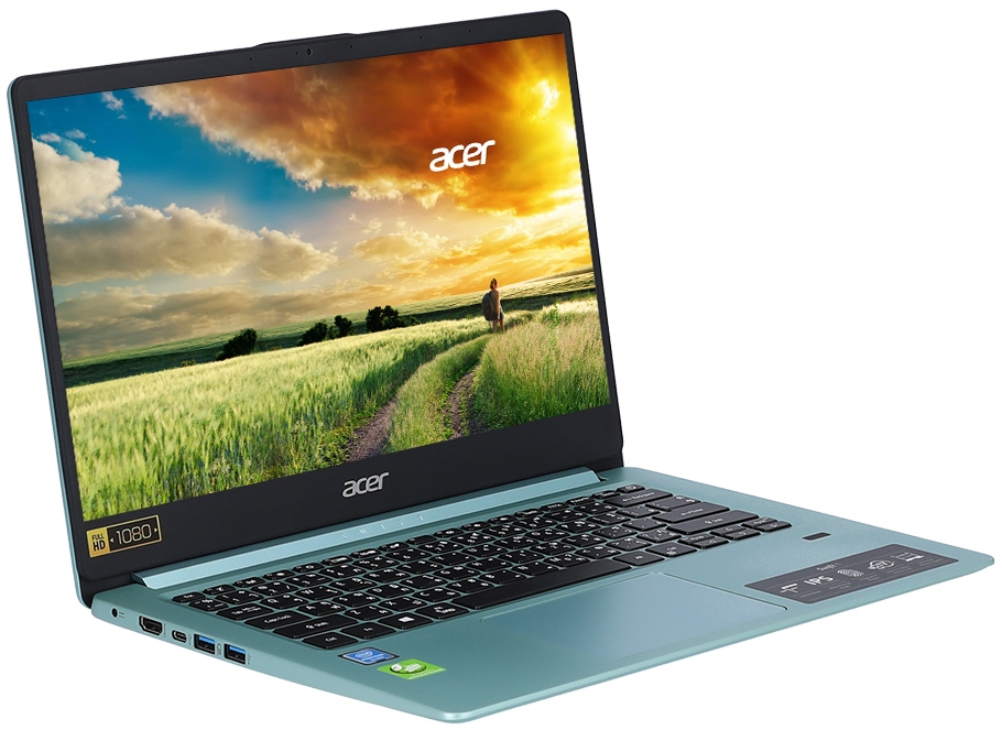 Laptop Acer Swift 1 SF114-32-P4DU 14” / 4 GB / 128 GB / Pentium Silver / UHD Graphics 605 / Turcoaz photo 6
