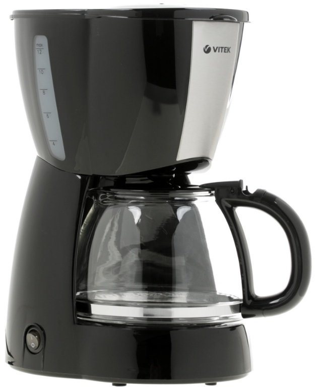 Cafetiera Vitek VT-1503 / 1.2 l / Cu picurare / Macinata photo 5