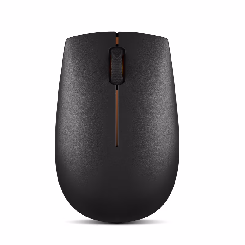 Mouse Wireless Lenovo 300/ Nano Receiver/ 1000dpi/ Optical/ Black 
