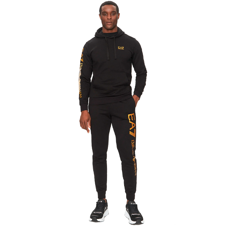 Брюки EA7 EMPORIO ARMANI TRAIN LOGO SERIES M PANTS CH C S Черный Мужской photo 4