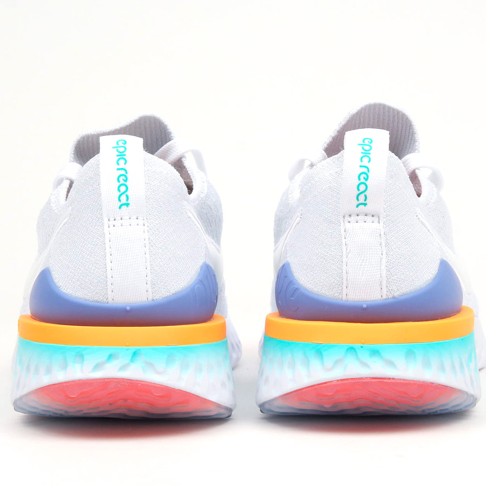Кроссовки Nike W EPIC REACT FLYKNIT 2 / Женский / 42 / Белый photo 3