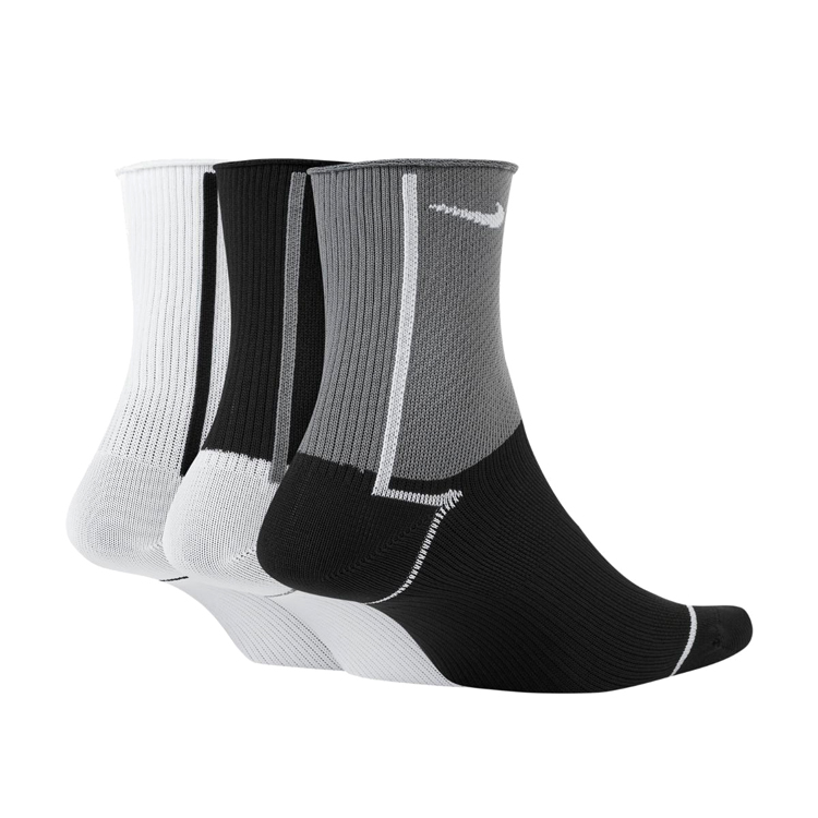 Носки  Nike W NK EVRY PLUS LTWT ANKLE -3PR/CK6021-904/Белый/Черный photo 2