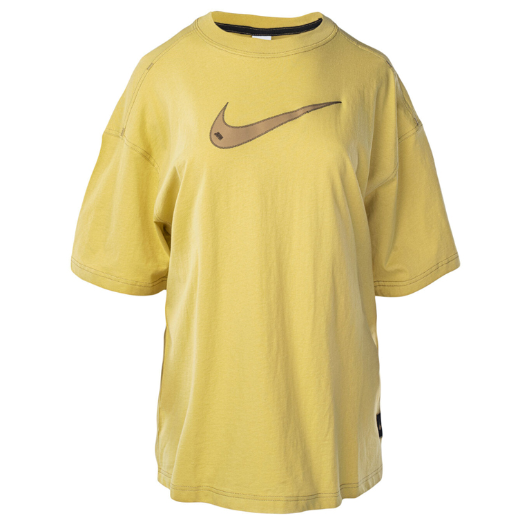 Tricou Nike W NSW SWSH SS TOP S Galben Femei photo 1 Tricou Nike W NSW SWSH SS TOP S Galben Femei photo 1