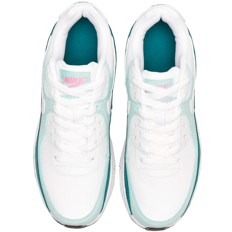 Incaltaminte Sport Nike AIR MAX 90 LTR (PS) pt Femei / 34 / Alb-verde photo 5