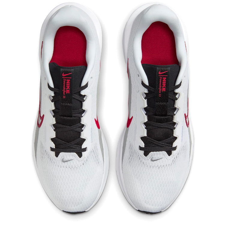 Кроссовки Nike M DOWNSHIFTER 13 / Мужской / 44.5 / Белый/Красный photo 4