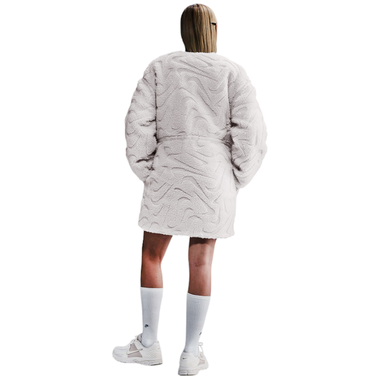 Scurta Nike W NSW COZY HBR JKT M Bej Femei photo 3