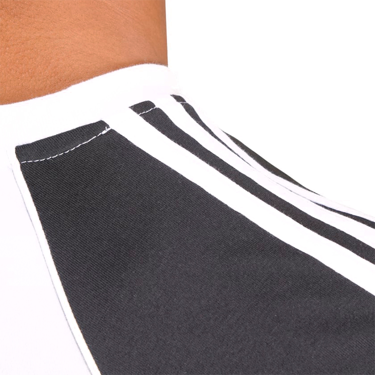 Tricou Adidas BLOCKED TEE OS 2XS Alb-negru Femei photo 4