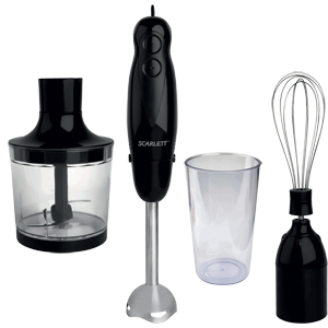 Blender Scarlett SCHB42F04, 600 ml, 650 W, 2 trepte viteza, Negru photo 1 Blender Scarlett SCHB42F04, 600 ml, 650 W, 2 trepte viteza, Negru photo 1