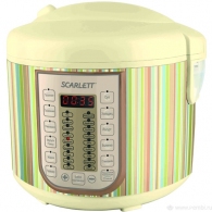 Multifierbator Scarlett SC-MC410S04, 900 W, 30 programe, Argintiu cu alb thumbnav 1