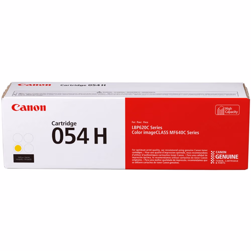 Laser Cartridge Canon 054H (3025C002), yellow (2300 pages) for LBP621Cw, LBP623Cdw, MF641Cw, MF645Cx, MF643Cdw