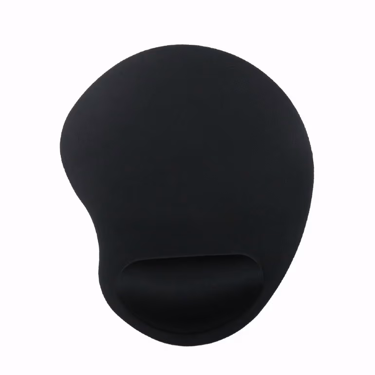 Gembird Mouse pad MP-ERGO-01, Mouse pad with soft wrist support, black 