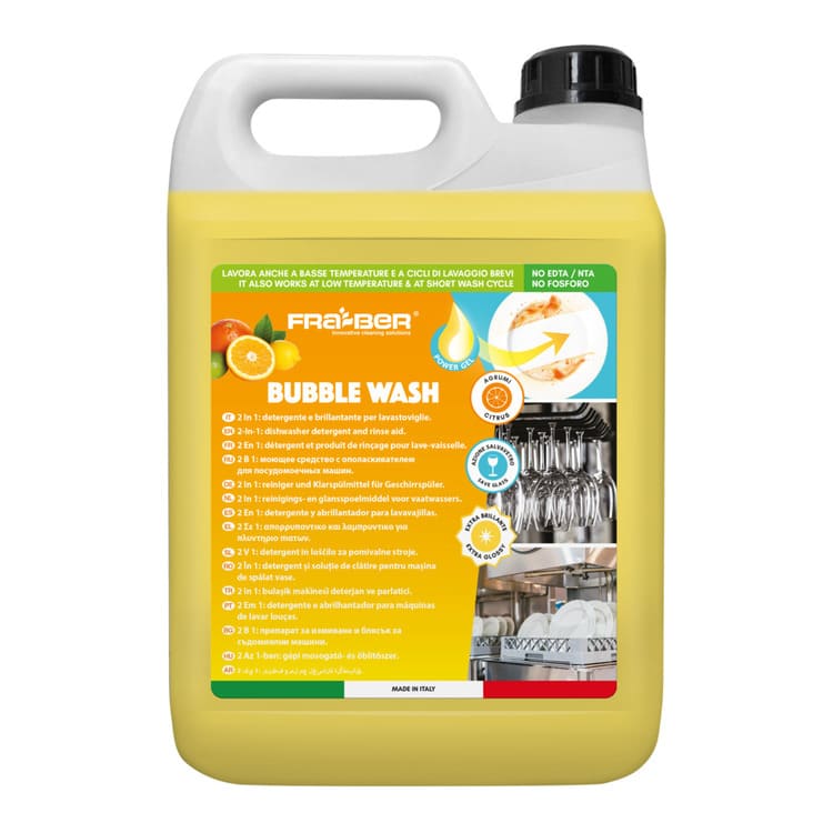 Lichid de vase degresant concentrat , FRA-BER BUBBLE 5L photo 1