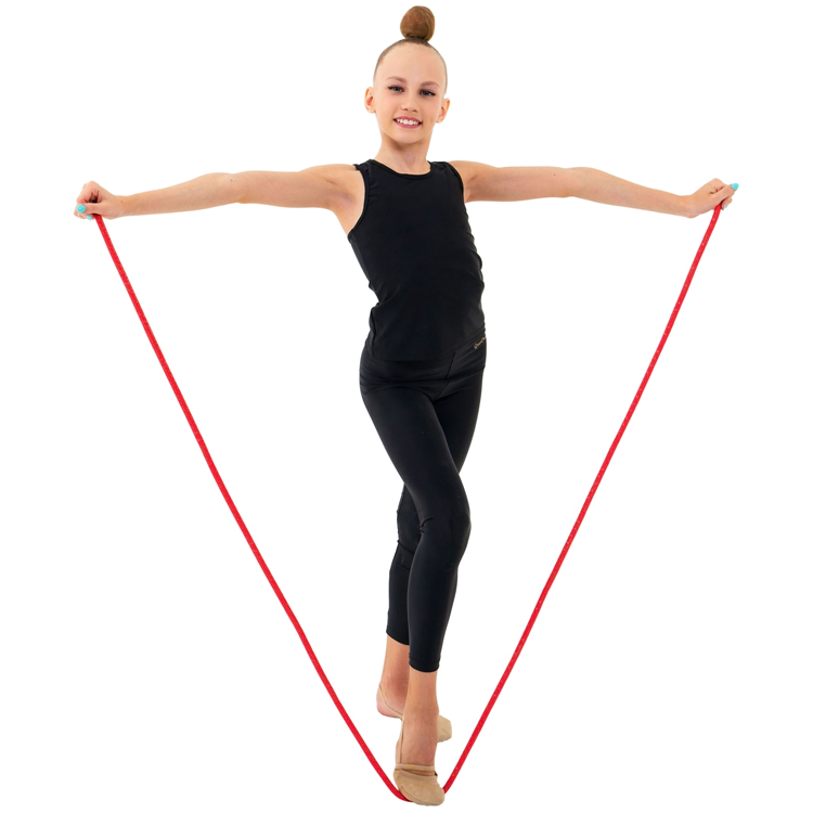 Coarda gimnastica 4446805 Grace Dance, Rosu photo 3