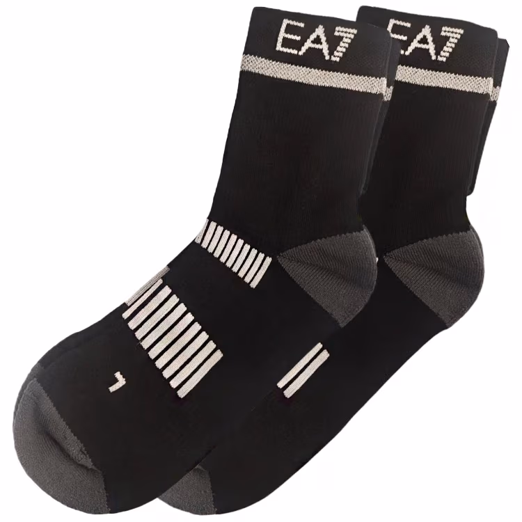 Носки EA7 EMPORIO ARMANI SOCKS RUNNING CRUSHER BI-PACK 