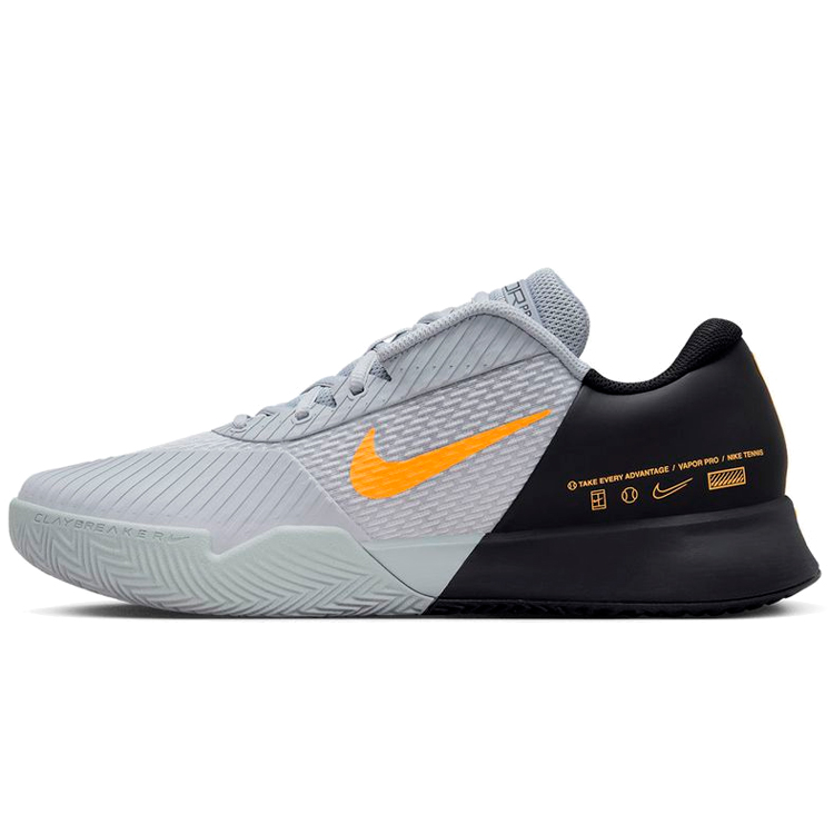 Кроссовки Nike M ZOOM VAPOR PRO 2 HC / Мужской / 44 / Серый/Черный photo 1 Кроссовки Nike M ZOOM VAPOR PRO 2 HC / Мужской / 44 / Серый/Черный photo 1