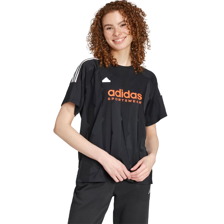 Футболка Adidas W TIRO Q3 BOYFT XXS Черный Женский photo 2