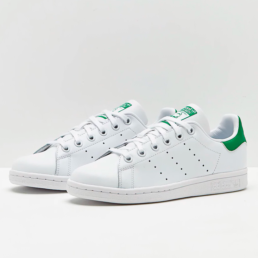 Кроссовки Adidas STAN SMITH J / Мужской / 38.5 / Белый/Зеленый photo 2
