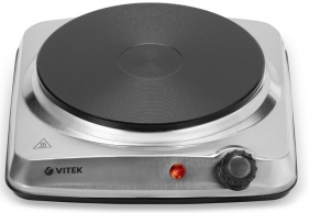 Plita de masa electrica Vitek VT3705, 1 arzatoare, 1500 W, Argintiu thumbnav 1