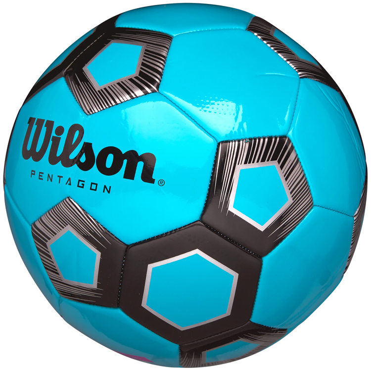 Minge fotbal Wilson WTE8542XB05 / Marimea 5 / Albastru-negru photo 3