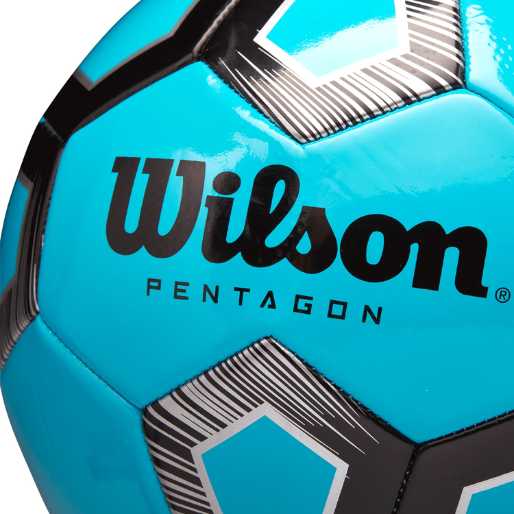 Minge fotbal Wilson WTE8542XB05 / Marimea 5 / Albastru-negru photo 4