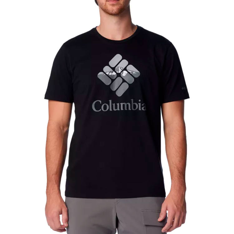 Tricou bărbătesc Columbia M Rapid Ridge Graphic Tee S Negru photo 1 Tricou bărbătesc Columbia M Rapid Ridge Graphic Tee S Negru photo 1
